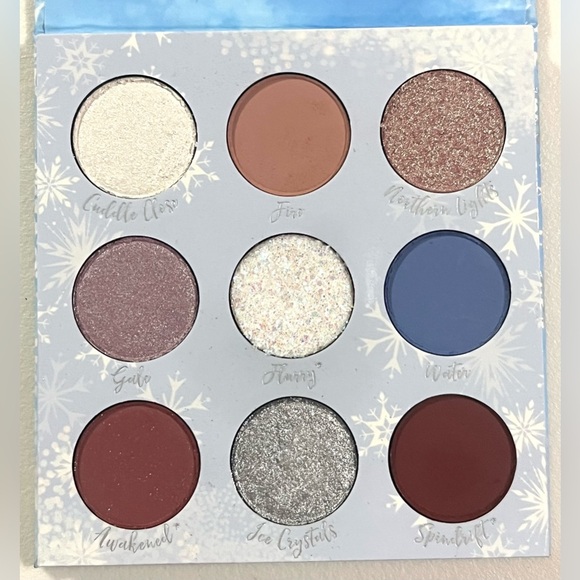 ColourPop Frozen II Elsa Eyeshadow 9 Color Palette - Picture 7 of 10